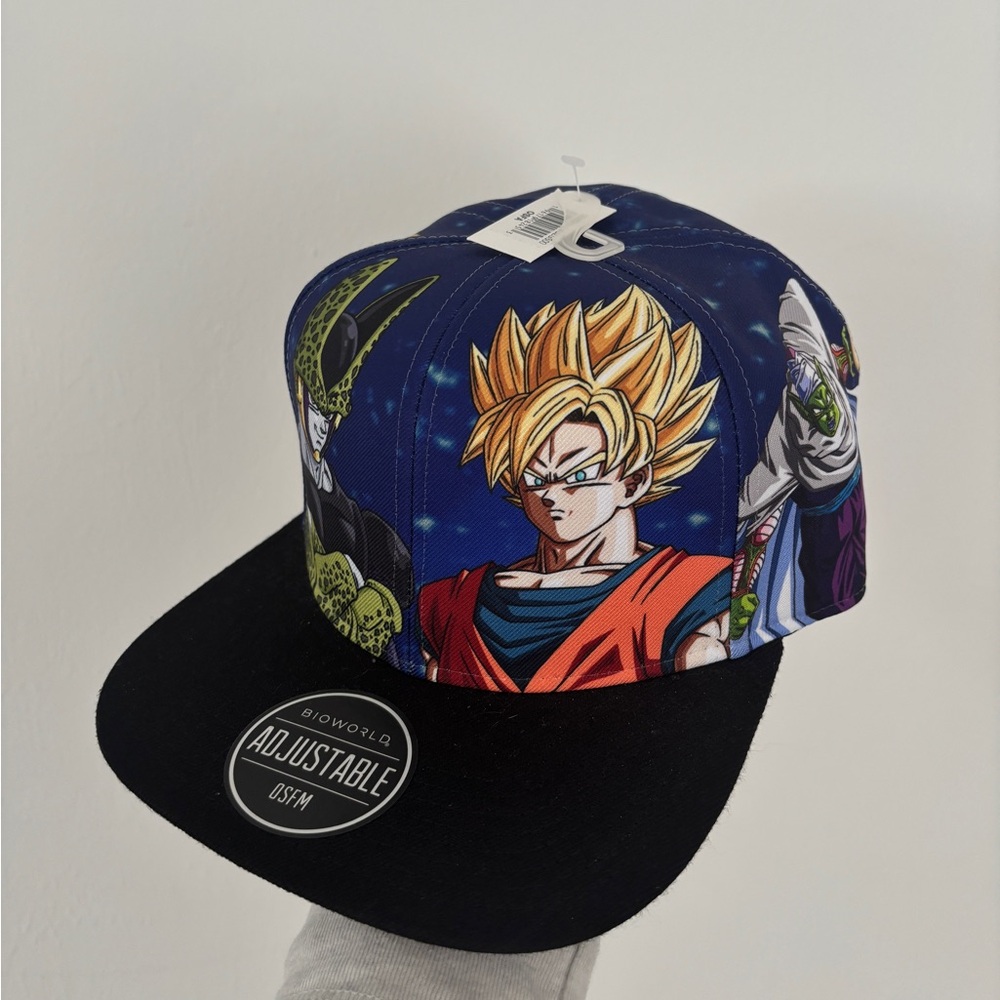 Bioworld Dragon Ball Z Blue and Black Cap